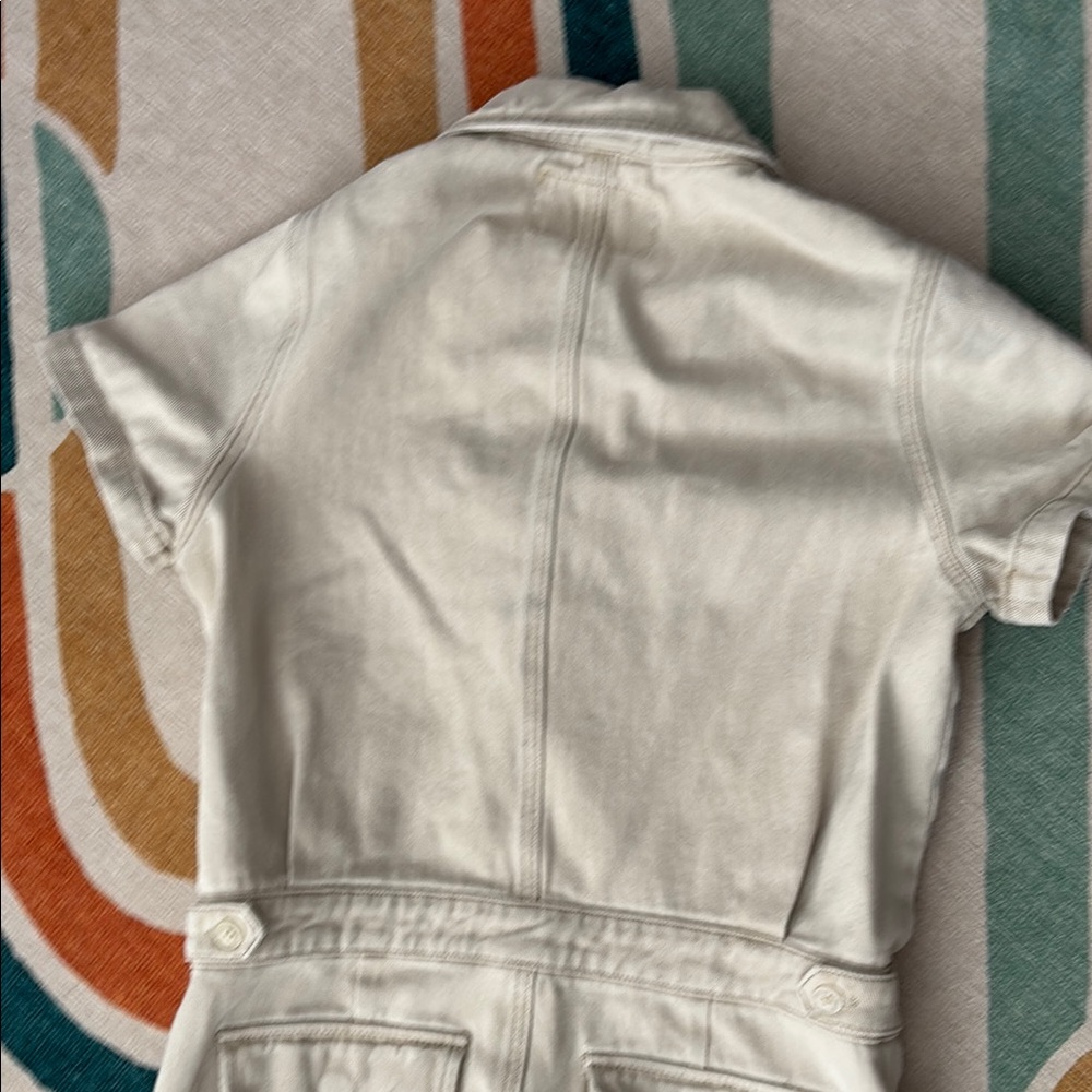 Signature8 Cream Utility Jumpsuit - Picture 6 of 14